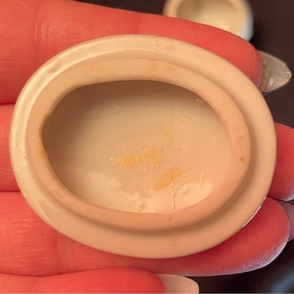 Vintage Small Floral Trinket Box on 3 Legs Made in Japan - Picture 9 of 11